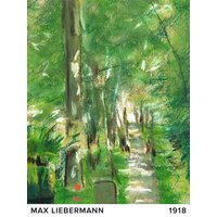 Photocircle Poster / Leinwandbild / Kunst - Max Liebermann: Birkenallee im Wannseegarten
