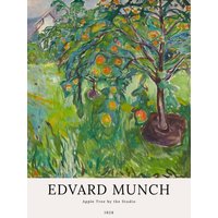 Photocircle Poster / Leinwandbild / Kunst - Edvard Munch: Apfelbaum am Studio