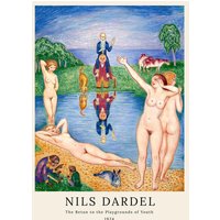 Photocircle Poster / Leinwandbild / Kunst - Nils Dardel: Die Rückkehr zu den Spielplätzen der Jugend