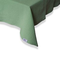 Hutch&Putch Musselin-Tischdecke "Angelina" • Eucalyptus