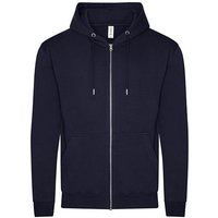 Just Hoods Herren Unisex College Hoodie Zoodie Hoody Sweatjacke Kapuzenjacke