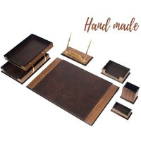 Schreibtisch-Set aus Holz GUNER Prestij - 8-teilig