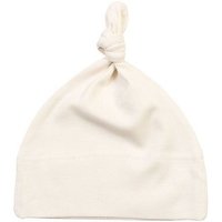 Babybugz Baby Mütze mit einem Knoten Vegan Bio Baumwolle