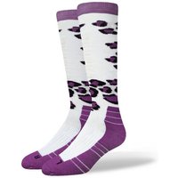 SOXN MERINO ICEBLUE & PURPLE / Merino Skisocken / Made in Germany