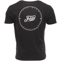 FÄDD Herren T-Shirt Rundhals aus Bio-Baumwolle "HDGDL" Schwarz