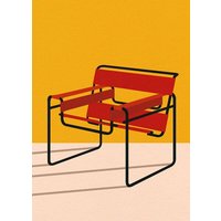 Photocircle Poster / Leinwandbild - Marcel Breuer Wassily Chair