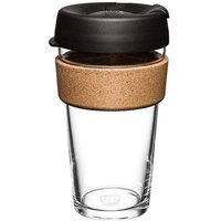 KeepCup L - BREW CORK – Coffee to go Becher aus Glas mit Korkband - 454ml