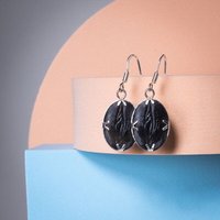 Himal Hemp VULVA GEMS Ohrhänger 925 Sterling Silber mit biologisch abbaubarem 3D-Druck (Schmuck)