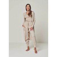 YOU LOOK PERFECT Merino Loungewear Set "Cardigan Blossom & Top Blossom & Hose Bella"