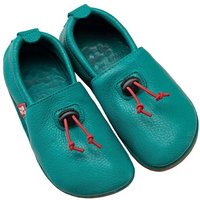 Pololo Barfußschuh/ Hausschuh "Cordel" outdoor, aus pflanzlich gegerbtem Leder mit Gummisohle, für drinnen und draussen, Größen 20-34