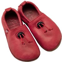Pololo Barfußschuh/ Hausschuh "Cordel" outdoor, aus pflanzlich gegerbtem Leder mit Gummisohle, für drinnen und draussen, Größen 20-34
