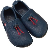 Pololo Barfußschuh/ Hausschuh "Cordel" outdoor, aus pflanzlich gegerbtem Leder mit Gummisohle, für drinnen und draussen, Größen 20-34
