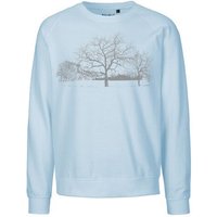 Peaces.bio - handbedruckte Biomode Sweatshirt Landscape Unisex