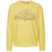 Peaces.bio - handbedruckte Biomode Sweatshirt Landscape Unisex