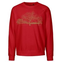 Peaces.bio - handbedruckte Biomode Sweatshirt Landscape Unisex