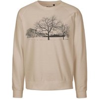 Peaces.bio - handbedruckte Biomode Sweatshirt Landscape Unisex