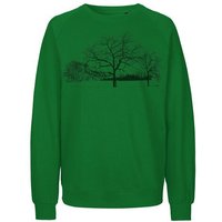 Peaces.bio - handbedruckte Biomode Sweatshirt Landscape Unisex