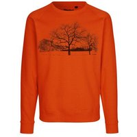 Peaces.bio - handbedruckte Biomode Sweatshirt Landscape Unisex