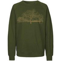 Peaces.bio - handbedruckte Biomode Sweatshirt Landscape Unisex