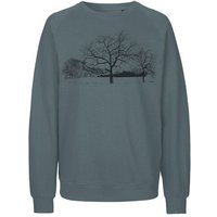 Peaces.bio - handbedruckte Biomode Sweatshirt Landscape Unisex