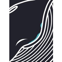 vis wear Wal Abstrakt Poster