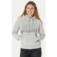 Peaces.bio - handbedruckte Biomode Damen Hoodie Woodland