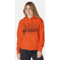 Peaces.bio - handbedruckte Biomode Damen Hoodie Woodland