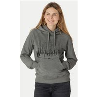 Peaces.bio - handbedruckte Biomode Damen Hoodie Woodland