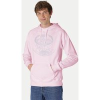 Peaces.bio - handbedruckte Biomode Bio-Herren-Kapuzensweater "Weltenesche"