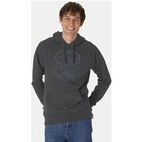 Peaces.bio - handbedruckte Biomode Bio-Herren-Kapuzensweater "Weltenesche"