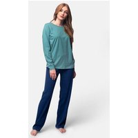 greenjama Langarm-Shirt mit Woll-Anteil, GOTS-zertifiziert