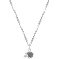 Eppi Goldene Halskette mit Salt´n´Pepper Diamanten Niria