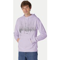 Peaces.bio - handbedruckte Biomode Hoodie Woodland Herren