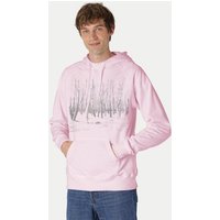 Peaces.bio - handbedruckte Biomode Hoodie Woodland Herren