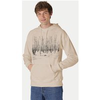 Peaces.bio - handbedruckte Biomode Hoodie Woodland Herren
