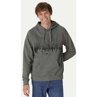 Peaces.bio - handbedruckte Biomode Hoodie Woodland Herren