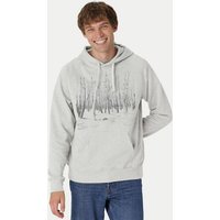Peaces.bio - handbedruckte Biomode Hoodie Woodland Herren