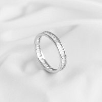 Eppi Memoryring mit Lab Grown Diamanten in Baguette-Form Pascal