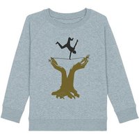 Spangeltangel Sweatshirt "Slackline", Kinder, Bio-Baumwolle, Siebdruck, Sport, bedruckt