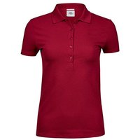 TeeJays Damen Stretch Polo Shirt Kurzarm Bio - Baumwolle neue Farben