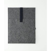 matilda k. manufaktur Minimalistische Laptophülle aus Wollfilz 'max' mit Einsteckfach | für MacBook |Air| Pro 13|14|15|16 Zoll
