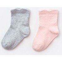Biorganic Basic Socken gemustert 2er Pack