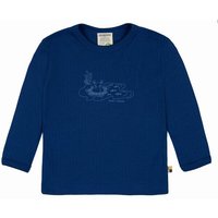 loud + proud Babys & Kinder Shirt Derby Rib mit Druck, GOTS-zertifiziert