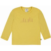 loud + proud Babys & Kinder Shirt Derby Rib mit Druck, GOTS-zertifiziert