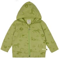 loud + proud Babys & Kinder Kapuzenjacke mit Druck, GOTS-zertifiziert