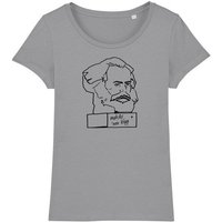 Spangeltangel Damen-Shirt "Karl Marx", Kulturhauptstadt, Chemnitz, Wahrzeichen