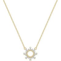 Eppi Kette mit Synthetischen Baguette und Round Diamanten Caibre