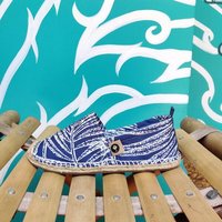 REFISHED fair fashion Espadrilles 'HAPPINESS' (Leaf)