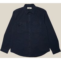 WOTE Herren Herringbone Utility Shirt aus 100 % Bio-Baumwolle