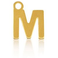 ELEKTROPULLI Super Feine Glieder Kette in 3 Längen mit Initial Anhänger (ca. 9 x 5mm)